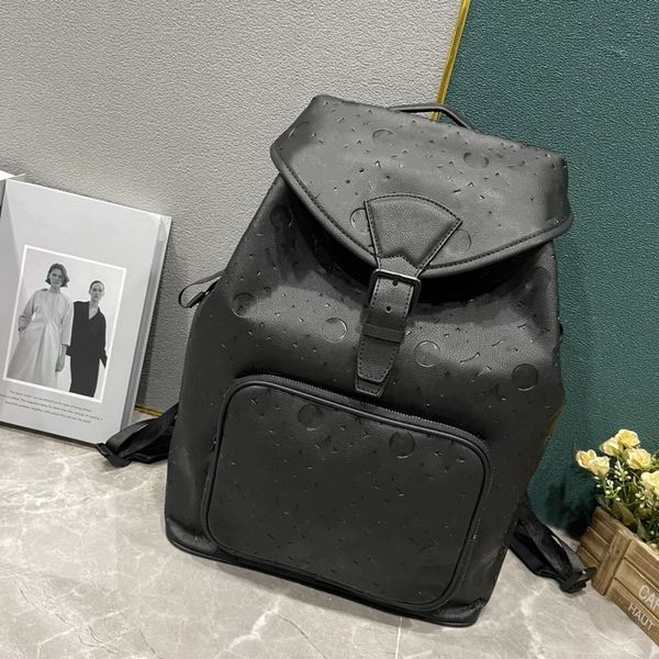 Nuevos hombres Fashion Fashion Casual Design Luxury Montsouris Backpack School Bag Top Mirror Calidad M46683 M23127 Billetera de bolsas