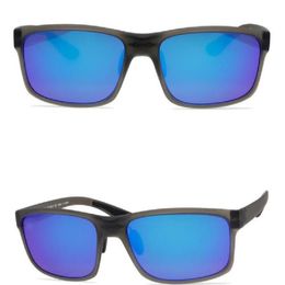 Nuevos Hombres Mujeres M439 Gafas de sol de alta calidad Lente polarizada sin montura DEPORTE Bicicleta Conducción de automóviles Playa Montar al aire libre Cuerno de búfalo Uv40313z