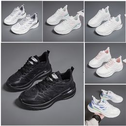Nouveaux hommes femmes chaussures randonnée course chaussures plates semelle souple mode blanc noir rose bleu confortable sport Z169 GAI