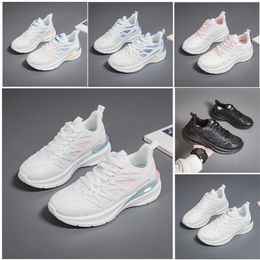 Nouveaux hommes femmes chaussures randonnée course chaussures plates semelle souple mode blanc noir rose bleu confortable sport Z1510 GAI