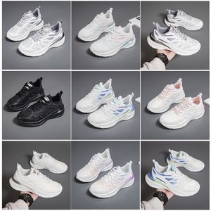 Nuevos zapatos para hombre y mujer, zapatos planos para correr, senderismo, suela suave, moda, blanco, negro, rosa, azul, cómodos deportes Z521 GAI