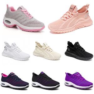 Nouveaux hommes femmes chaussures randonnée course chaussures plates semelle souple mode violet blanc noir confortable sport couleur blocage Q35-1 GAI GAI TR TR