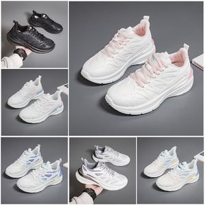 Nieuwe heren damesschoenen Wandelen Platte schoenen zachte zool mode wit zwart roze bule comfortabele sport Z1343 GAI