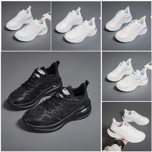 Nouveaux hommes femmes chaussures randonnée course chaussures plates semelle souple mode blanc noir rose bleu confortable sport Z1527 GAI