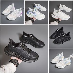 Nouveaux hommes femmes chaussures randonnée course chaussures plates semelle souple mode blanc noir rose bleu confortable sport Z1529 GAI