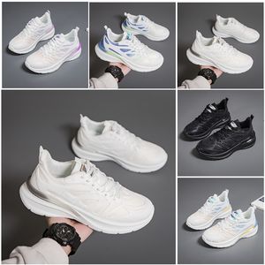 Nouveaux hommes femmes chaussures randonnée course chaussures plates semelle souple mode blanc noir rose bleu confortable sport Z155 GAI