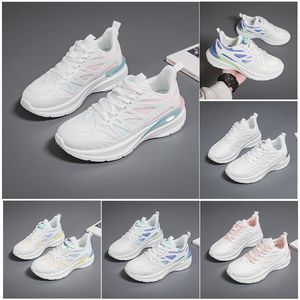 Nieuwe mannen dames schoenen wandelen Running Flat Shoes Soft Sole Fashion White Black Pink Bule Comfortabele sport Z97 GAI