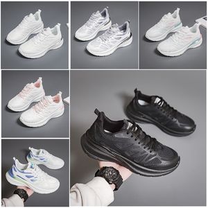 Nouveaux hommes femmes chaussures randonnée course chaussures plates semelle souple mode blanc noir rose bleu confortable sport Z149 GAI