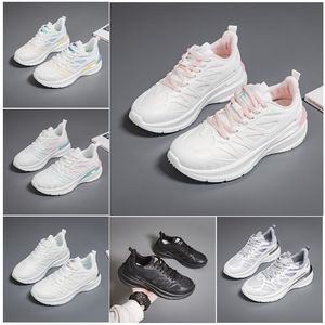 Nieuwe heren damesschoenen Wandelen Platte schoenen zachte zool mode wit zwart roze bule comfortabele sport Z1833 GAI