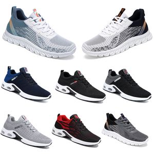 Nouveaux hommes femmes chaussures randonnée course chaussures plates semelle souple mode blanc noir rose bleu confortable sport D8-1 GAI