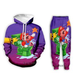 New Men/Womens Cartoon Garbage Pail Kid Funny 3D Print Casual Fashion Hoodies/Sweatpants Hip Hop Tracksuits Z28