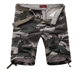 Nouveau Men039s Camouflage été Combat tactique multipoches Cargo Shorts hommes armée pantalons courts décontracté jambe droite travail court 2634149