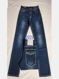 Nieuwe Men039S jeans grove lijn super echte jeans kleren man casual robin denim religie jeans korte broek tr m29082786654