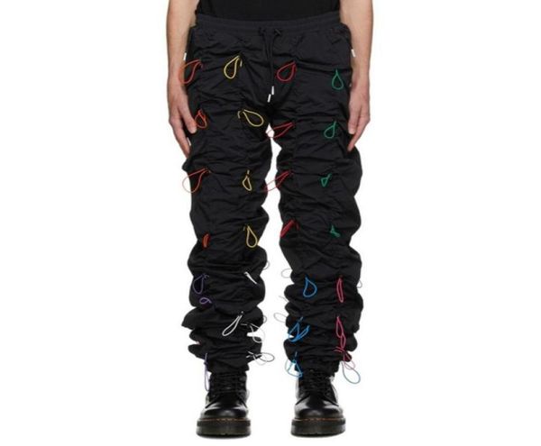 Nuevo Men039s Streetwear moda pantalones anchos para hombre Hip Hop Casual Harajuku pantalones de entrenamiento hombres 62220d5095239965181710