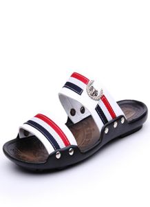 New Men039s Summer Men Slippers Leisure Beach Fashion Sports Sandales en cuir 4996950