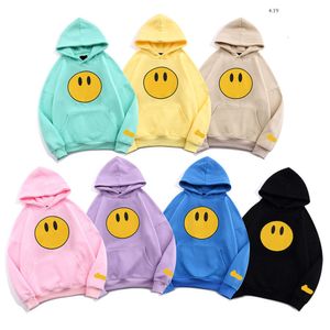 Nieuwe heren en dames hoodie mode streetwear smiley face trui heren Casual Fashion Trend Drew sweatshirts 17