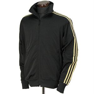 Nuevo Chaqueta deportiva auténtica para hombre Firebird, abrigo de trébol negro/dorado