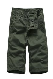 Nouveaux Shorts Cargo pour hommes pantalons courts militaires de haute qualité pour hommes coton solide Shorts de plage décontractés pour hommes pantalons courts d'été5103844