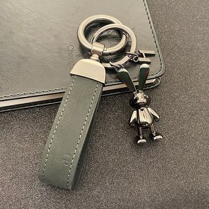 Porte-clés en alliage métallique pour hommes, nouveau, créatif, cadeau de voiture, porte-clés