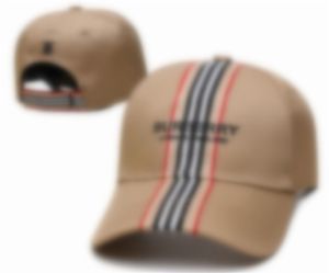 Nouveau chapeau de seau de concepteur pour hommes femmes marque lettre casquettes de balle 4 saisons réglable sport de luxe marron chapeaux de baseball casquette reliure chapeaux de soleil B-1