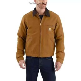 Nueva chaqueta carhartte de diseñador para hombre lona lavada de lona hop hop chaqueta carhartte chaqueta de parche pintado de chaquetas de gasa de salida lágrimas tlys 363