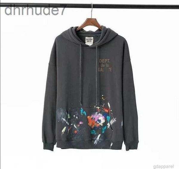 New Mens Designer Galleries Hoodies Depts Hoody Luxury Pullover SweetShirts Loose Lot Long Hooded Cavyled Fashion Streetwear Lovers S-2XL 2T8X