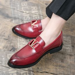 Nieuwe Heren Jurk Schoenen Luxe Italiaanse Lederen Schoenen Mannen Ademend Merk Office Business Party Bruiloft Loafers Big Size 14