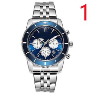 Nouveaux hommes de mode affaires sport décontracté ceinture en acier montres à quartz multi-fonction montre cadeau pour hommes tous les cadrans fonctionnent Top Brand263l