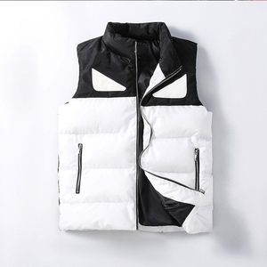 Nouveaux hommes freestyleMen gilets vraie plume vers le bas hiver mode gilet corps plus chaud avancé tissu imperméable hommes femmes gilets veste