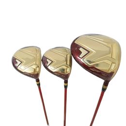 Nieuwe heren golfclubs S-085 Star driver + 2 fairway hout grafiet Golf as R/S flex Golf hout set gratis verzending