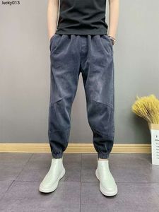 Nouveau Jeans pour hommes au printemps et en automne, Leggings Hip Hop polyvalents à la mode, pantalon Harun de marque Pi Shuai, décontracté