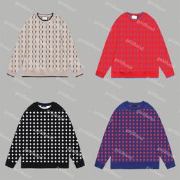 Nouveaux pulls pour hommes sweat-shirts lettre imprimé pulls décontractés pulls en laine de haute qualité