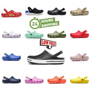 Nieuwe heren slides Designer Sandalen Classic Crush Clogs Platform Sandaal Damesglijbaan Luxury Slipper mannen Casual slippers