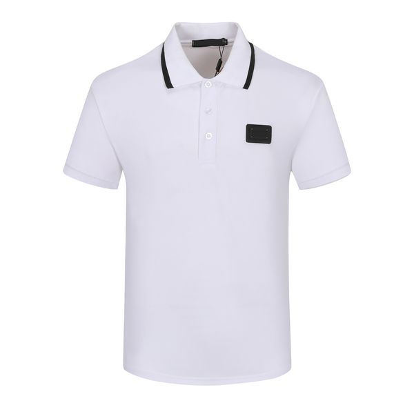 Nuevo estilista para hombres polo polo de lujo ropa de diseño para hombres de lujo mangas cortas de mangas cortas de verano M-4XL