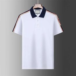 Nieuwe Heren Stylist Poloshirts Luxe Italië Heren 2024 Designer Kleding Korte Mouw Mode Heren Zomer T-shirt Aziatische Maat M-3XL2595