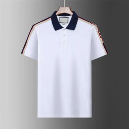 Nieuwe Heren Stylist Poloshirts Luxe Italië Heren 2024 Designer Kleding Korte Mouw Mode Heren Zomer T-shirt Aziatische Maat M-3XL205b