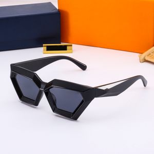 Nouveaux lunettes de soleil pour hommes lunettes de soleil design pour femmes mode luxe lunettes de soleil lunettes de soleil rétro lunettes polarisées gafas de sol UV400 avec boîte et étui à la mode