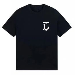 NUEVA camiseta para hombre diseñador de manga corta con letras impresas camisetas de moda casual de lujo puro algodón ropa a juego para los amantes S-5XL