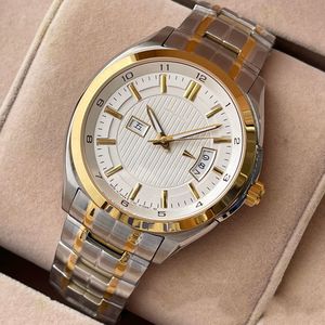 Mens horloges hoogwaardige klassiek keramisch frame 40 mm automatische mechanische beweging Mens Watch sapphire waterdichte gouden roestvrijstalen band modehorloges heren