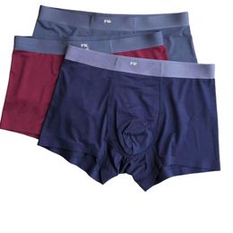 Nieuwe Heren Ondergoed Boxer Heren Onderbroeken Sexy Comfortabel Ademend Mode Mannen Katoenen Slipje Boxershorts L-3XL Met Doos 3 stuks in één doos