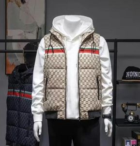 Nieuwe heren Vesten Down Jacket Coat Damesontwerper Winter Vest Jacks Fashion Parkas Classic Keep Warm Coats