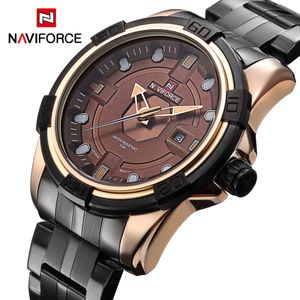 Nouveaux Montres Hommes Naviforce Mode Sport Horloge À Quartz Hommes Montres Top Marque De Luxe Affaires Montre Étanche Relogio Masculino Y19052103