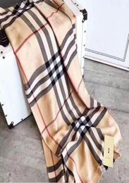 NIEUWE MENS Women Fashion Designer Silk Scarf Cashmere Classic Cotton Scarf 180x70cm Warm Soft Fashion Shawl Sjla182848