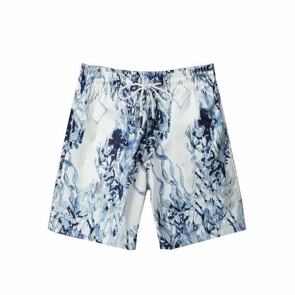 Nuevos diseñadores para mujer para hombre Pantalones cortos Moda de verano Ropa de calle Ropa de secado rápido Traje de baño Patrón de letras Impresión Surf Transpirable Playa Pantalones cortos de natación