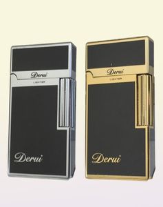 Nouveau Tube de cigare en métal allume-cigare gonflé au Jet de Butane gravure PING son lumineux briquet haut de gamme Gadgets pour hommes Smokin1502222