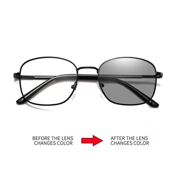 Nuevo marco de anteojos de metal para hombres de moda de lentes planos de luz de moda para hombres para mujeres que cambian las gafas