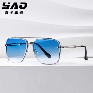 Nouvelles lunettes de soleil en métal verres de photographie de rue à la mode conduisant la protection solaire à la mode pour les hommes et les femmes