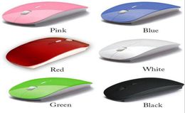 Ratio nuevo de ratones Rates Color Candy Color ultra delgado y receptor 24G USB óptico Oferta especial Oferta especial MOuses6454853