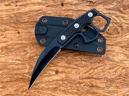 Nouveau Micro Tech Evil Dragon Karambits Couteau D2 Lame En Acier G10 Poignée Camping En Plein Air Tactique Combat Auto-défense Couteaux À Griffe