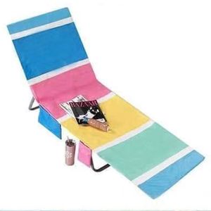 Nuevas fundas para sillas de playa de microfibra Playa Ocio Toalla de playa Color Estampado de leopardo Impresión digital 75 * 210 cm